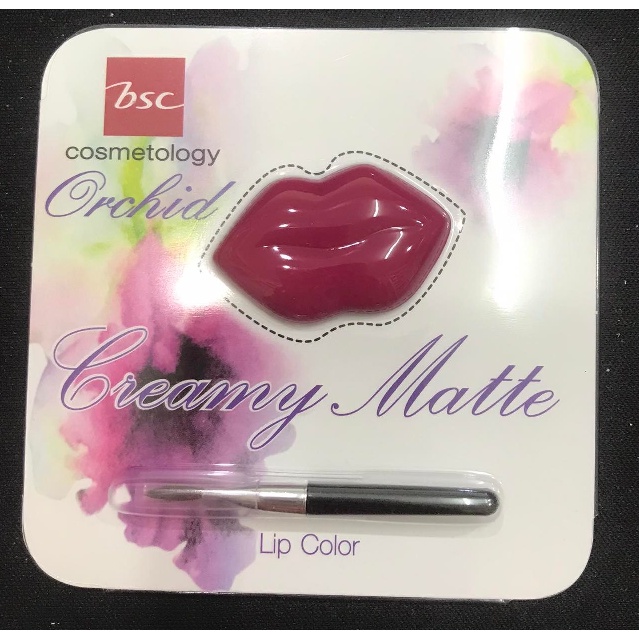 bsc orchid creamy matte lip color 1 g รุ่นทดลอง VR 1 ชิ้น