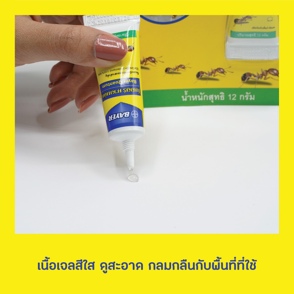 Quantum เจลกำจัดมด ควอนตั้ม 12 กรัม - 4