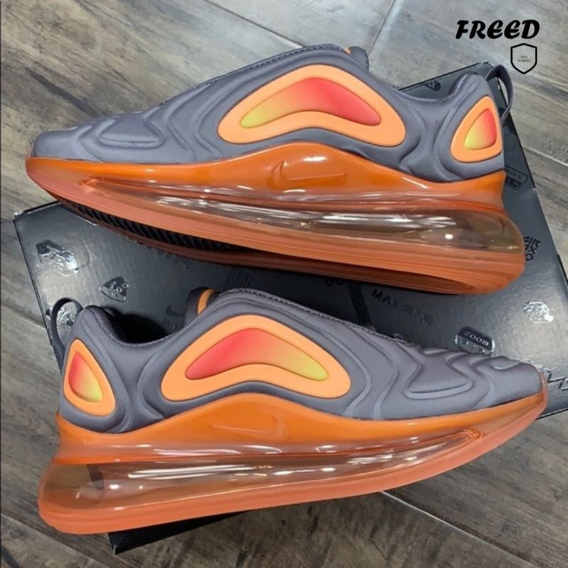 nike air max 720 black fuel orange
