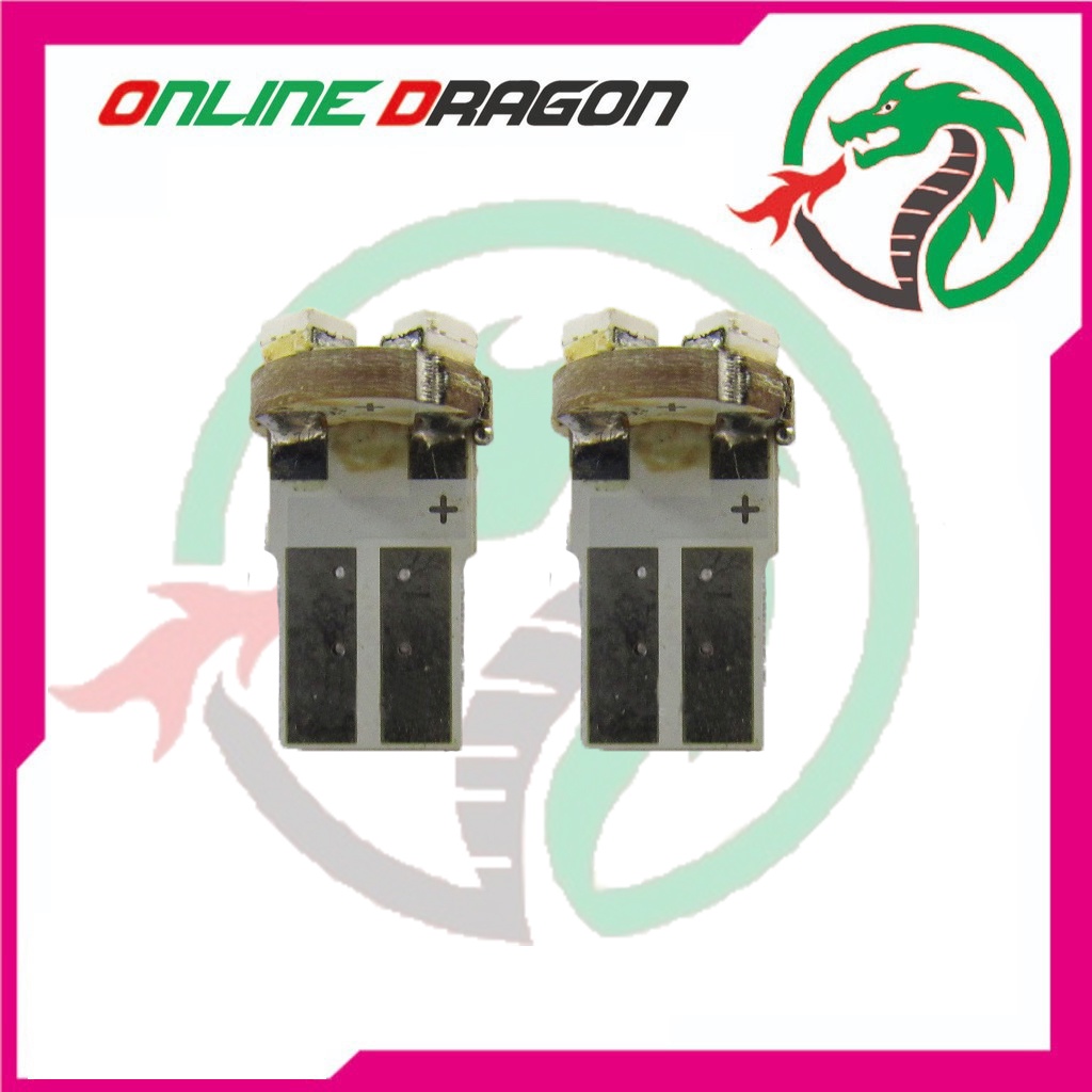 คุณภาพ 2 ชิ้น T10 5 4MD LED สีขาว Super Bright ไฟรถหลอดไฟ W5W, 194, 168, 2825, 194 168 W5W DC 12V 5S