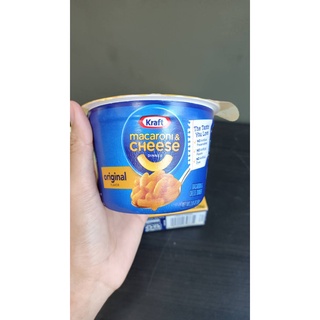 มักกะโรนี ชีส มักกะโรนีชีส คราฟท์ พร้อมส่ง!!!🔥💥 Kraft Macaroni &amp; Cheese - Original 58g. 🔥💥แบบถ้วย