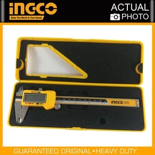 [สแตนเลสแท้] INGCO เวอร์เนียร์ดิจิตอล 6 นิ้ว และ 8 นิ้ว รุ่น HDCD28150 | HDCD28200