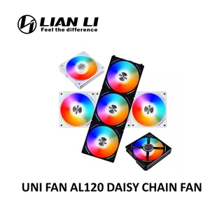 Lian LI UNI FAN AL120 ARGB พัดลมโซ่ ลายดอกเดซี่