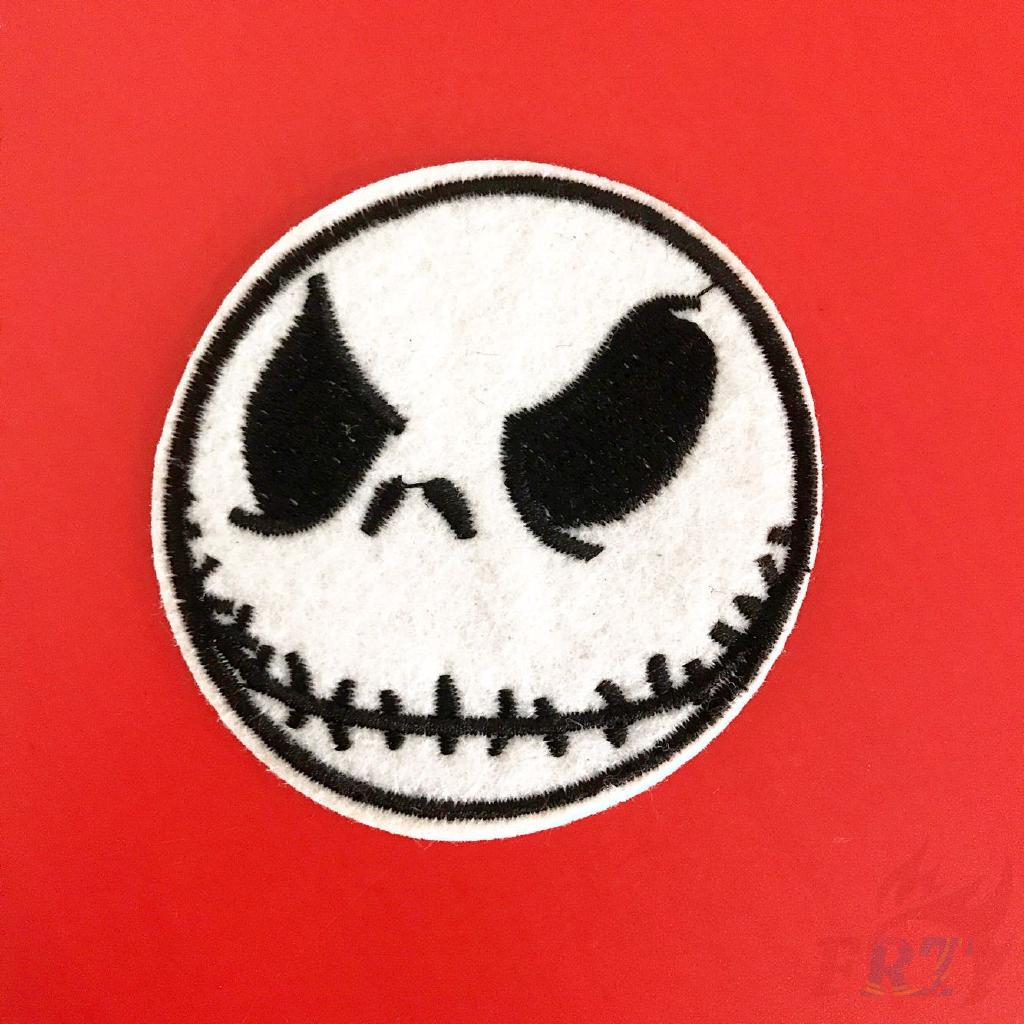 ☸ Horror Cartoon Film：The Nightmare Before Christmas Patch ☸ 1Pc Diy Sew On Iron On Patch