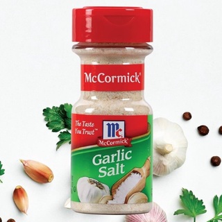 แม็คคอร์มิค เกลือผสมผงกระเทียม 148 กรัม Mccormick Garlic Salt  นำไปปรุงหรือหมักกับอะไรก็อร่อย