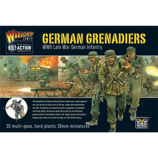 BOLT ACTION Germany - 30 German Heer Grenadiers - WW2 late war infantry model Warlord Games