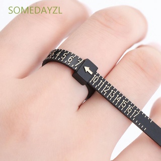 SOMEDAYZL Professional Ring Sizer Standard For Wedding Band Measure Gauge Ring Measurement Official HK JP Soft Ruler Helpful US UK EU Jewelry Tools