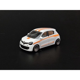 majorette renault twingo สีขาวส้ม