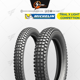 ยางมอเตอร์ไซค์บิ๊กไบค์ MICHELIN TRIAL X LIGHT Compettion 120/100 R 18 M/C 68M TRIAL X LIGHT COMPETITION R TL