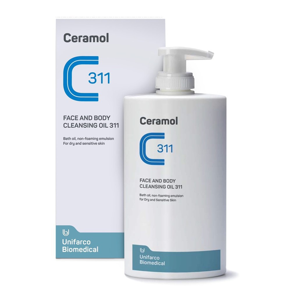 [Exp 05/2021] Ceramol C311 Face and Body Cleansing Oil 400ml