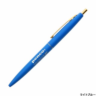 Penco Knock Ballpoint Pen Light Blue / ปากกาลูกลื่นสไตล์อเมริกันวินเทจ สีฟ้า แบรนด์ Penco จากประเทศญี่ปุ่น (HFT062-LBL)