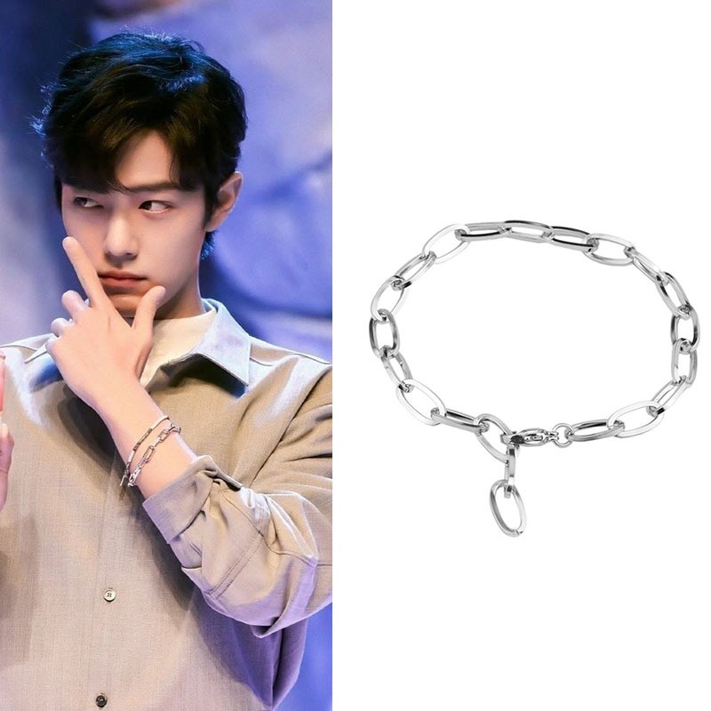 สร้อยข้อมือ ชนิดสเตนเลส เครื่องประดับแฟชั่น สำหรับผู้หญิงและผู้ชาย