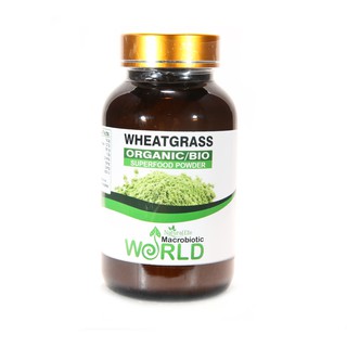 Organic/Bio Wheatgrass Powder | ผงต้นอ่อนข้าวสาลี 100g