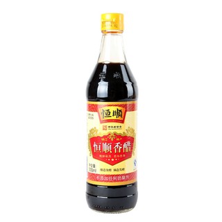 น้ำส้มสายชูดำอาหารจีน เปรี้ยวหอม ทำได้หลายเมนู เหิงชุ่น HengShun 500ml Malamart