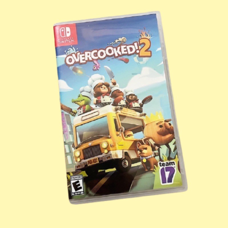 ( มือสอง ) แผ่นเกม Overcooked 2 for Nintendo Switch