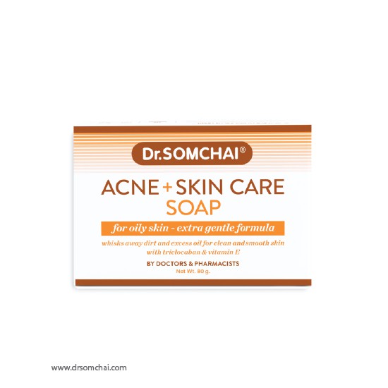 ดร.สมชาย สบู่สิวและบำรุงผิว (ผิวธรรมดาและผิวมัน) Dr.somchai acne soap