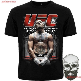 เสื้อยืดคอกลม【Liverpooll】palace shop พิมพ์ชกมวย เสื้อยืด ผู้ชาย Conor Mcgregor Irish Ireland Fight Ufc Mma Boxing King