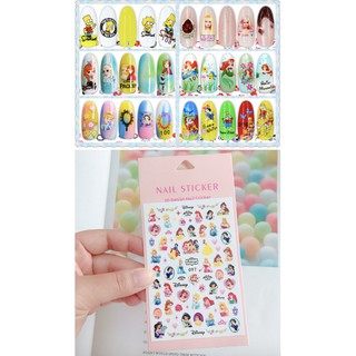 Nail Sticker แบบยาว การ์ตูน สติกเกอร์ติดเล็บ สติกเกอร์เล็บ สติกเกอร์เล็บเด็ก เปลี่ยนได้บ่อย หน้าเล็บไม่เสีย ✨ DIY