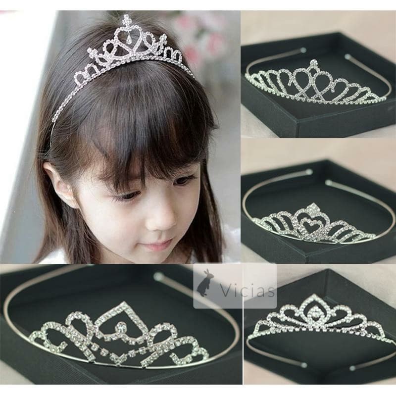 CR02 CELLA - Premium Girls Party Tiara Crown