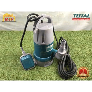 Total ปั๊มแช่ดูดโคลนพลาสติก+ออโต 1" 1HP TWP87501 220V