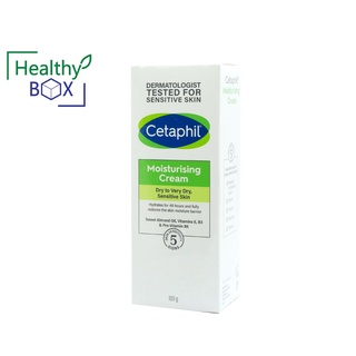 CETAPHIL Moisturizing Cream 100g ให้ความชุ่มชื้นอย่างเข้มข้นตลอด 24 ชั่วโมง (v)