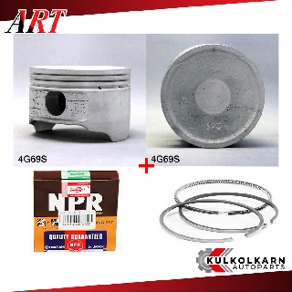 ART ลูกสูบ/แหวน NPR สำหรับ MITSUBISHI LANCER 2.4 รุ่นเครื่อง 4G69S