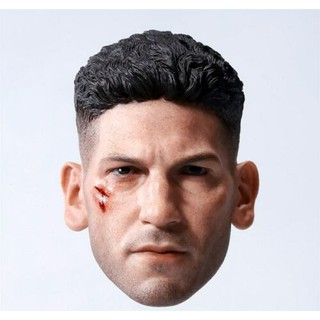 ฟิกเกอร์โมเดล a 1/6 punisher joensee head sculpt carved f 12 male สําหรับเด็ก