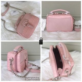 David Jones Women Crossbody Bag Serpentine Messenger (Pink) กระเป๋าสะพาย และ ถือ