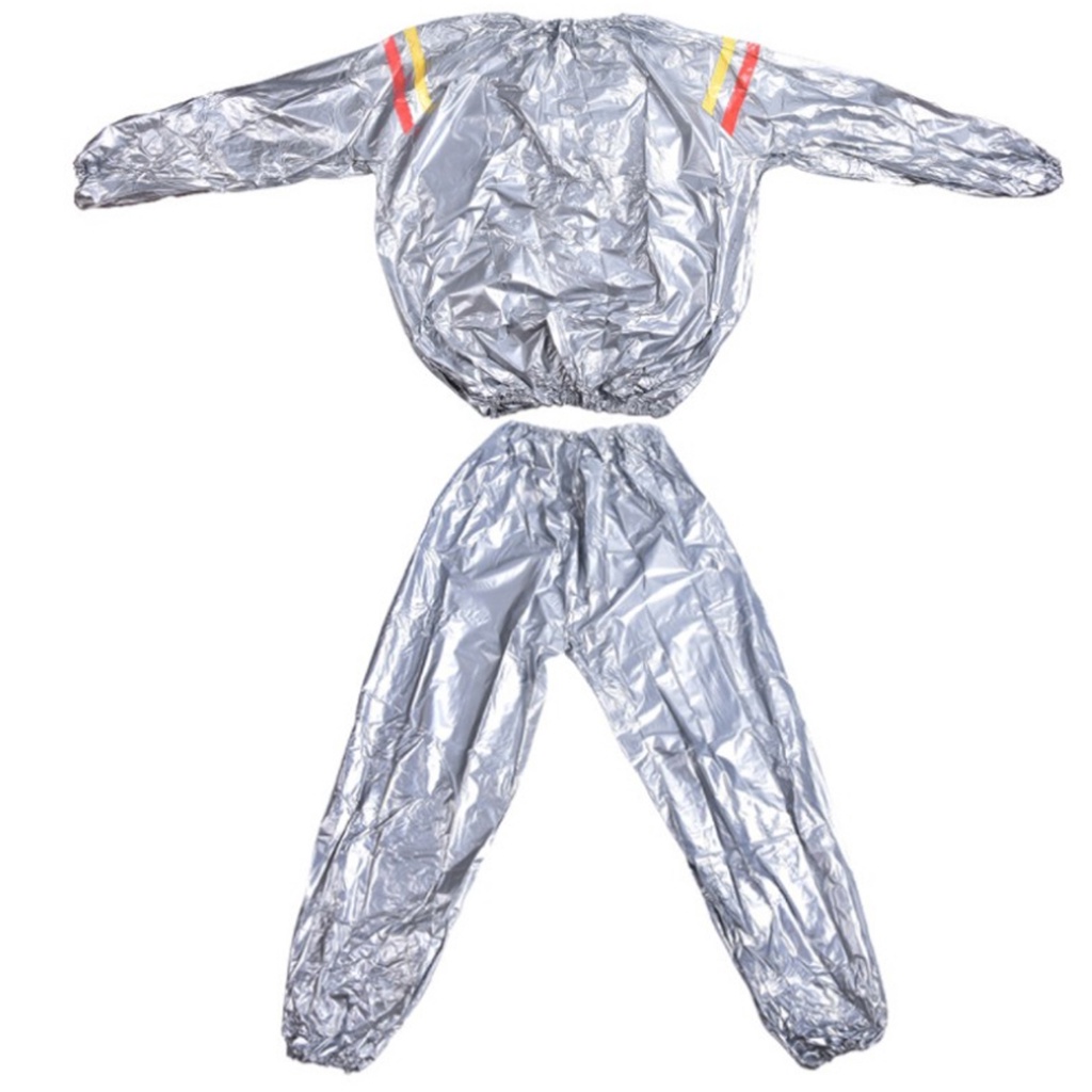 (พร้อมส่ง)ชุดซาวน่า ชุดเรียกเหงื่อ ชุดวิ่ง ชุดออกกำลังกาย sauna suit 🏃🏻‍♂️🧗🏻‍♀️ - รูปที่ 4