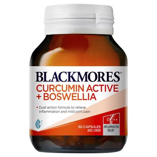 Blackmores Curcumin Active + Boswellia 60 Capsules