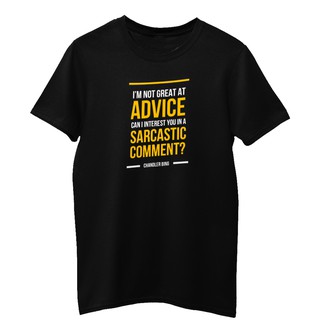 FRIENDS T Shirt: Can I interest you in a sarcastic comment? Chandler Bing bh