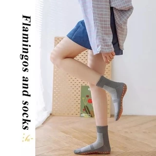 พร้อมส่ง!โค้ด2ND2TKB ลด10% ถุงเท้ากันลื่น เด็กและผู้ใหญ่ ถุงเท้าโยคะ มีกันลื่นเต็มผ่าเท้า เนื้อนุ่มไม่อับชื้น ยืดหยุ่น