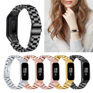 สายนาฬิกาข้อมือสแตนเลสสำหรับ Samsung Galaxy fit e R375