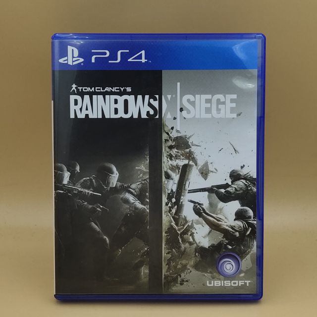 (มือสอง) มือ2 เกม ps4 : Tom Clancy's Rainbow Six Siege โซน3 แผ่นสวย