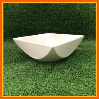 ชามสลัด salad bowl ชามสี่เหลี่ยม porcelain เกรด A