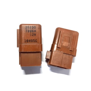 Relay Nissan 25230-79964 นิสสัน 6ขา สีน้ำตาล ระบบไฟหน้า นิสสัน( มือ2ยี่ปุ่นแท้ ) ใช้งานได้ปกติ รับประกัน 3เดือน