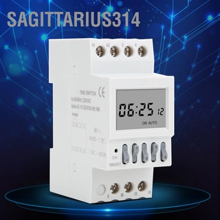 Sagittarius314 TM625Y Annual Cycle Timer Relay Power Switch Din Rail 12 On Off AC220V