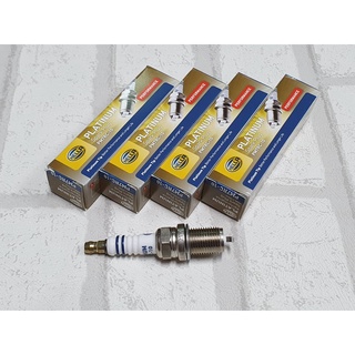 หัวเทียน Toyota Soluna ( 1997 - 2008 ) รุ่น 1.5 ชุด 4 หัว ชนิดแพลทตินัม / Platinum Type Spark Plug Hella PM7RC-10