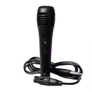 ไมค์พร้อมสาย ไมโครโฟน ร้องเพลง/พูด คาราโอเกะ Professional Dynamic Microphone (รุ่นถูก)