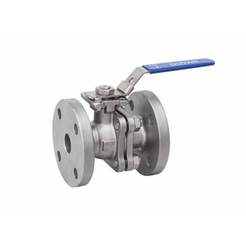 บอลวาล์วหน้าแปลน 2 ตอน(2-PC) สแตนเลส 304  ขนาด 1/2''-2'' นิ้ว มาตรฐานญี่ปุ่น 10K  (2-PC 10K Flange B