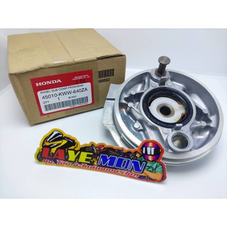 ฝาครอบเบรคหน้า ฝาครอบดุม เฟืองไมล์ ของแท้เบิกศูนย์ HONDA ดรีม110i super-cup ดรีม125 เวฟ110i รหัสอะไหล่ 45010-KWW-640ZA