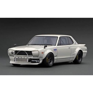 Ignition Model : IG2019 1/18 Nissan Skyline 2000 GT-R (KPGC10) White