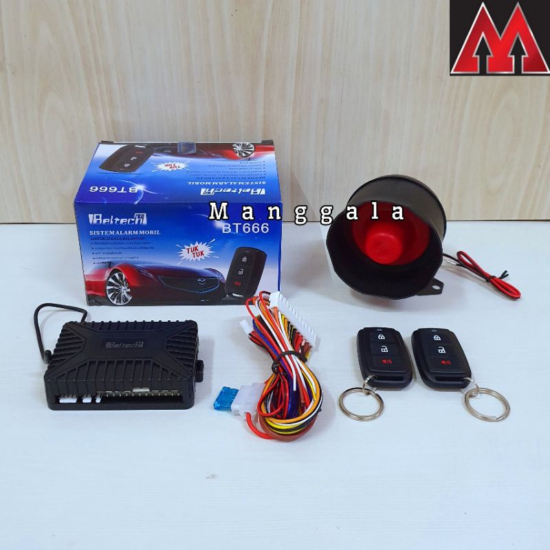 Beltech BT666 สัญญาณเตือนกุญแจรถ