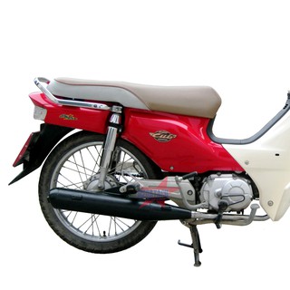 ท่อ รุ่น DREAM SUPER CUB  ตรงรุ่น ท่อดรีม ท่อเดิม ท่อ มอก.  พร้อมคอท่อ สแตนเลส 25 มิล ขนาด ยาว 66 กว้าง 8 สูง 14 ซม.