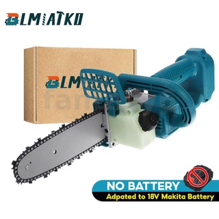 Drillpro เลื่อยโซ่ไฟฟ้า แบบพกพา 8 นิ้ว สําหรับตัดแต่งกิ่งไม้ Makita แบตเตอรี่ 18V