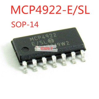 Mcp4922 Mcp4922 - E / Sl 12 ตัวแปลงดิจิตอล - To -Analog Smd Sop - 14 1 ชิ้น