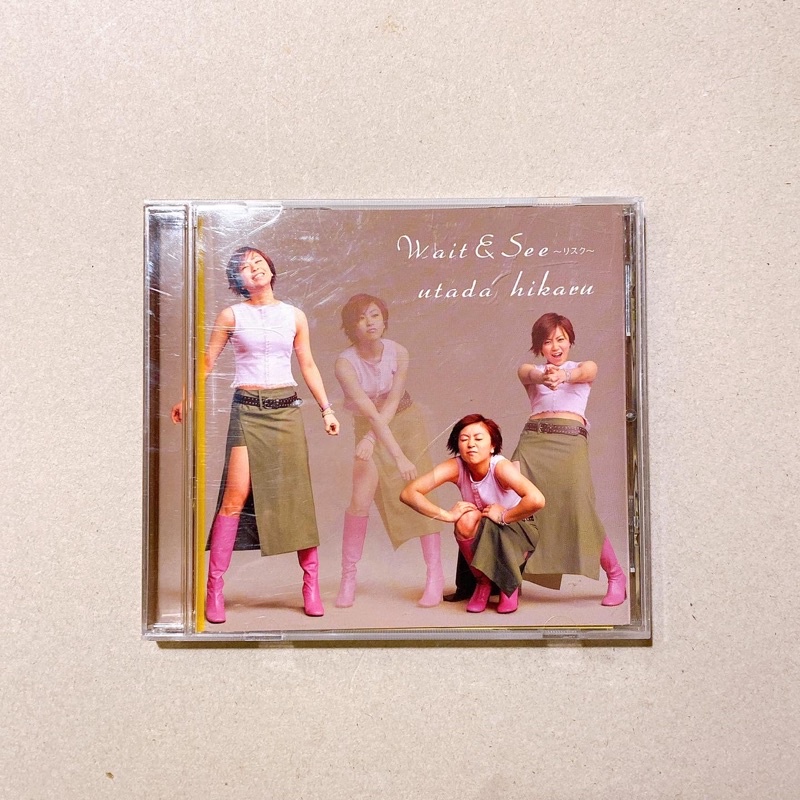 CD ซีดีเพลง Utada Hikaru - wait &see