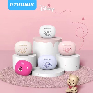 ETRONIK F9 หูฟังบลูทูธ หูฟังไร้สาย สเตอริโอ HD ลดเสียงรบกวน กันน้ำ พร้อมไมโครโฟน สมาร์ททัช บลูทูธ 5.2