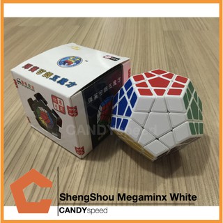 รูบิค Rubik ShengShou Megaminx White | By CANDYspeed