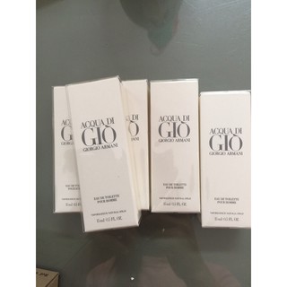 Acqua di gio giorgio  Armani edt pour homme 15 ml กล่องซีล